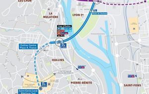 Métro de Lyon : Colas Rail construira les voies et les équipements de l'extension de la ligne B