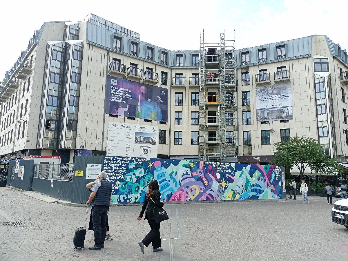 À Paris, le CNES optimise son espace avec la rénovation lourde de son siège des Halles