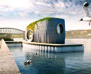 Un sculpteur tchèque dessine une maison flottante imprimée en 3D
