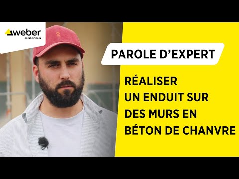 comment enduire un mur en b ton de chanvre pr fabriqu