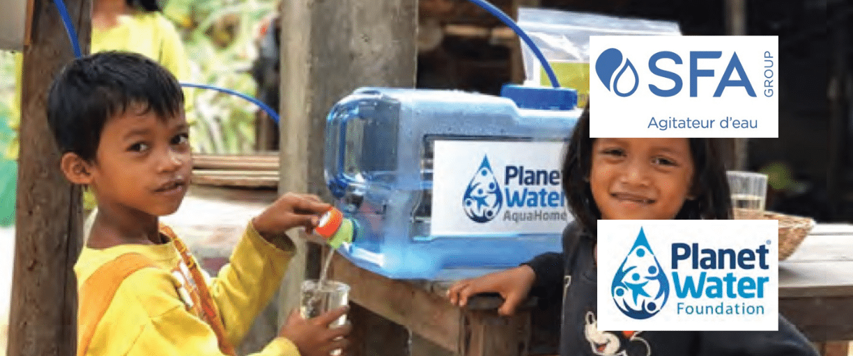 Journée Mondiale de l’Eau 2022 : le Groupe SFA réitère une fois de plus son soutien à la fondation Planet Water
