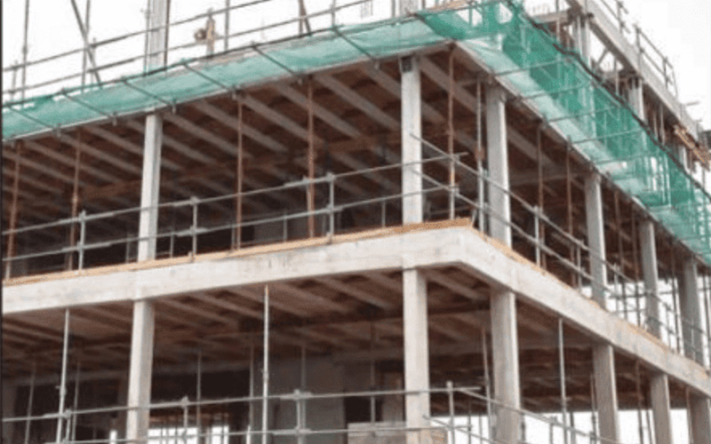 systeme poteaux dalle bois beton bas carbone reversible
