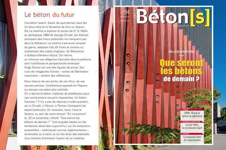 Béton[s] le Magazine n° 94 explore le futur