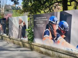 Ces "femmes qui partagent la passion du bâtiment" s'affichent en ville