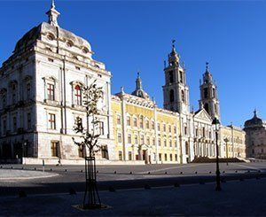 Le monumental palais de Mafra au Portugal classé par l'Unesco