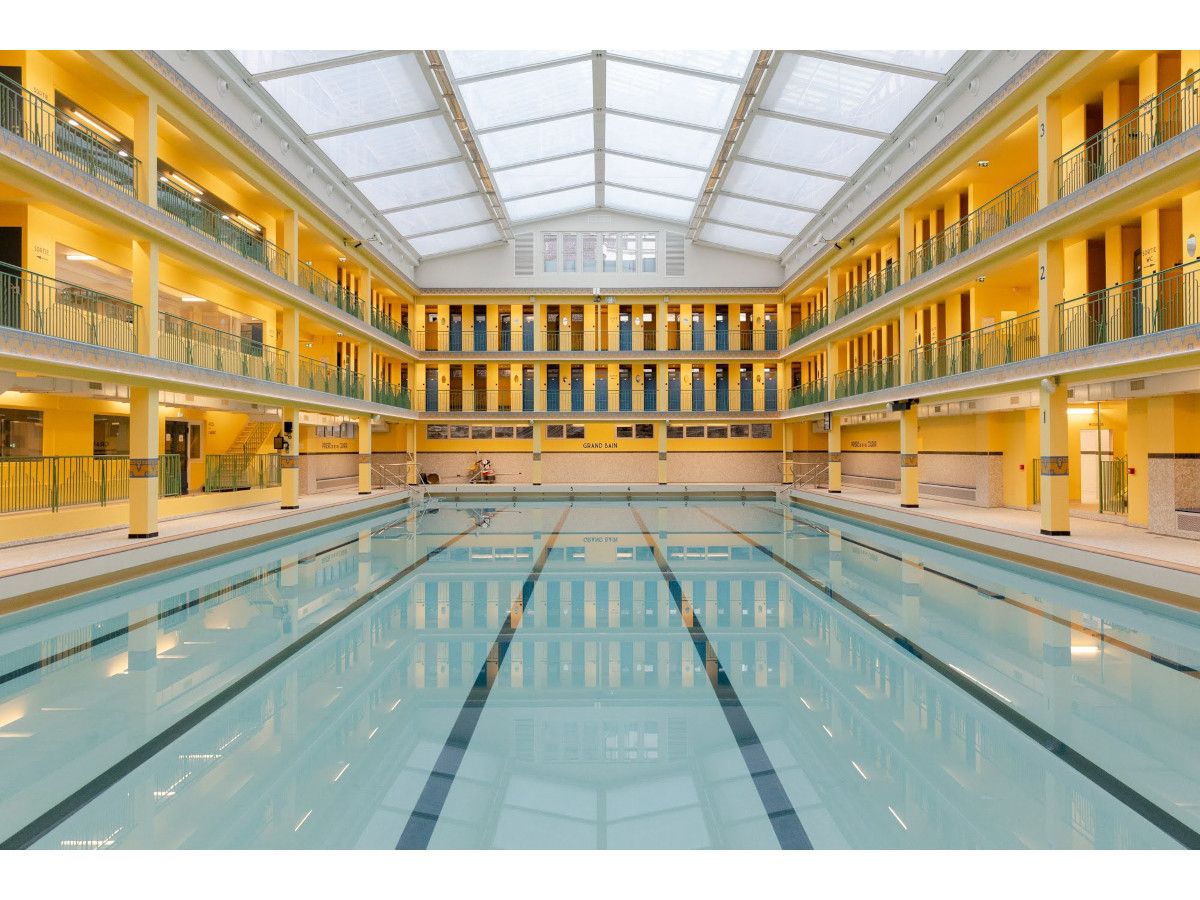 A Paris, la piscine Pontoise, joyau art déco, rouvre après des travaux de rénovation