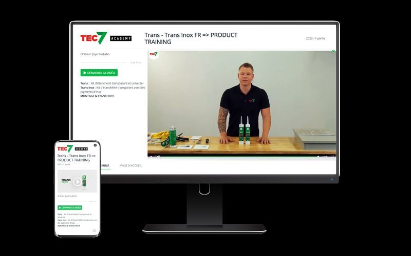tec7 continue son developpement et accompagne les distributeurs en ligne avec tec7 academy