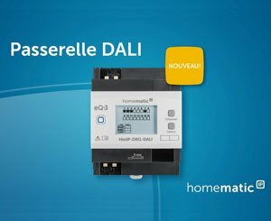 Les luminaires DALI intègrent désormais la maison intelligente avec Homematic IP