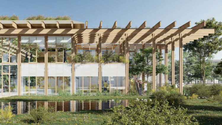 Dans le parc de la Villette à Paris, un Pavillon Jardins signé Atelier du Pont