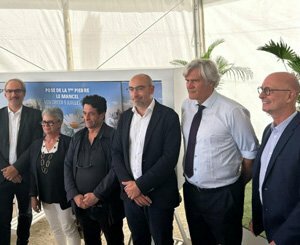 Adim Ouest, filiale de développement immobilier de Vinci Construction pose la première pierre des deux résidences « Le Mancel » au Mans (72)