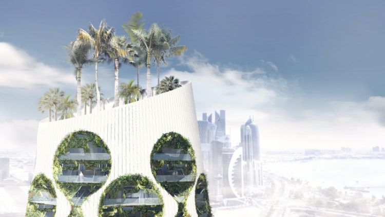 FAAB Architektura tente sa chance avec son Vertical Oasis Building