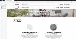 Zehnder lance une nouvelle boutique en ligne zehndercomfoShop.fr