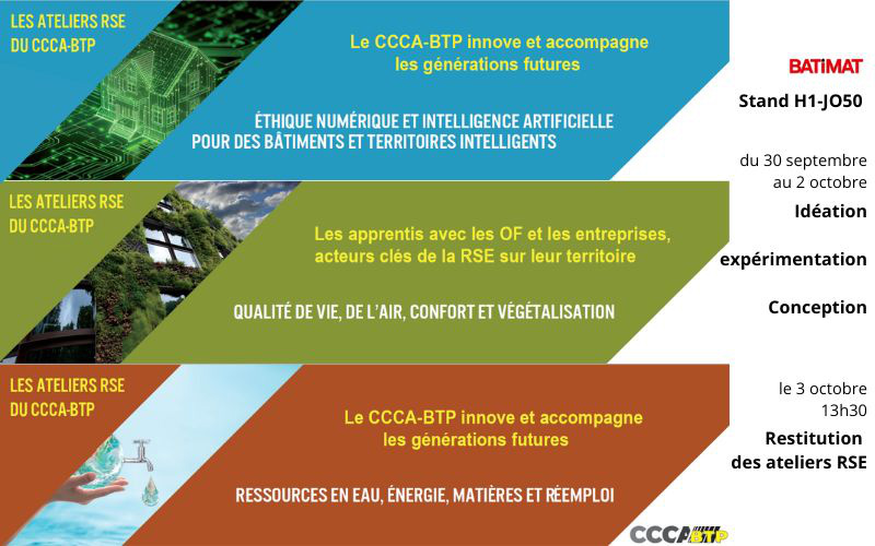 les ateliers rse du ccca btp rendez vous au salon batimat du 30 septembre au 3 octobre