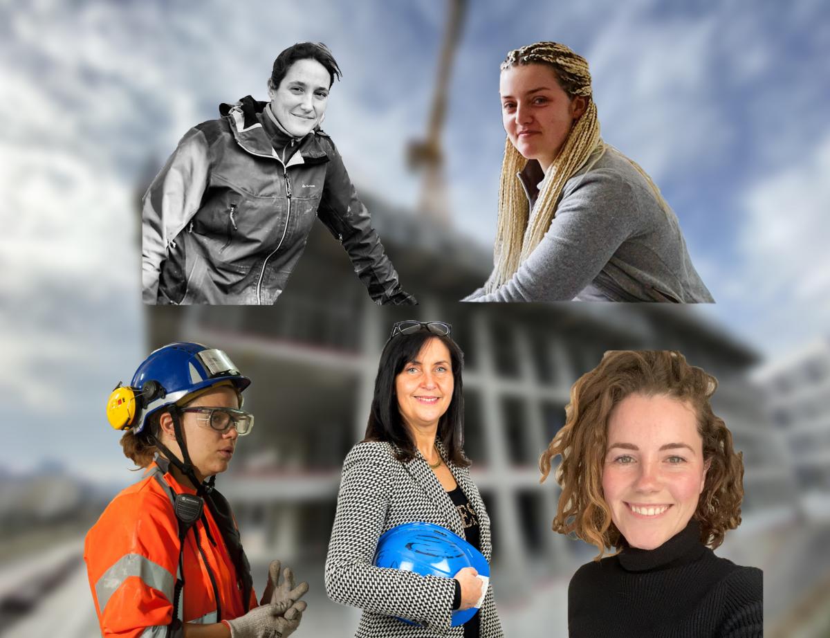 Journée de la femme : 5 femmes du Bâtiment parlent du métier sans filtre !