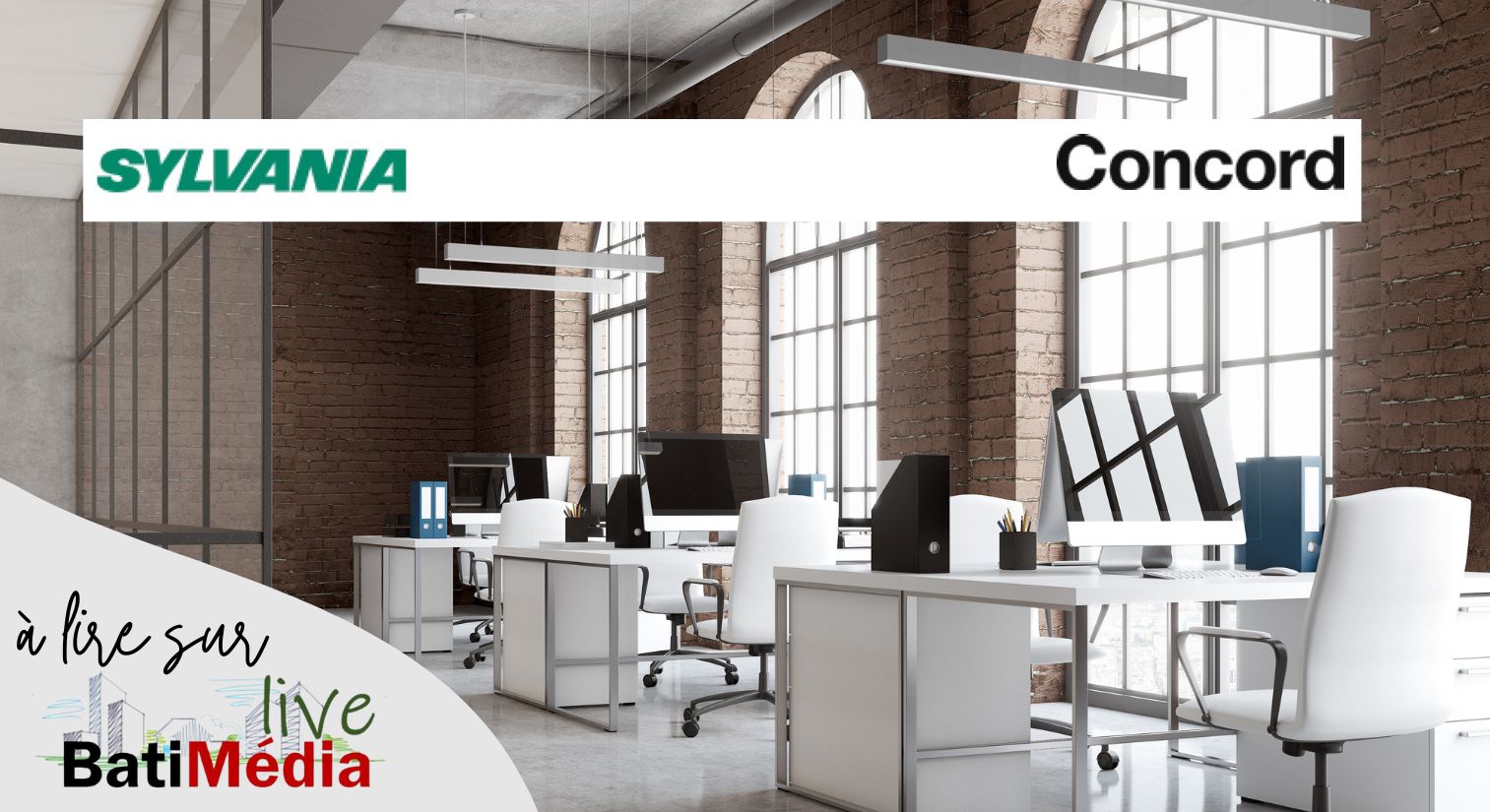 Nouveau luminaire linéaire led Otao Linear Sylvania : Polyvalence et modularité, l’efficacité énergétique en plus !