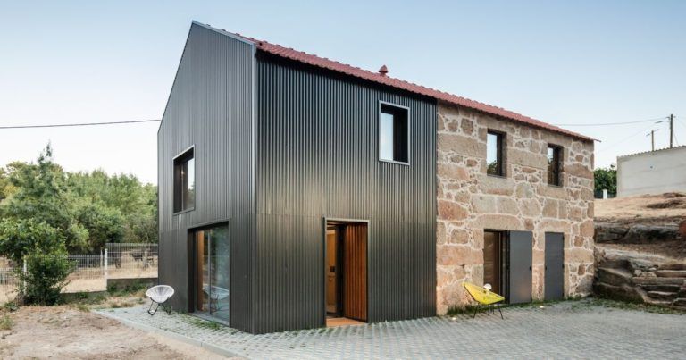 Rénovation et extension bois d’une maison pierre portugaise
