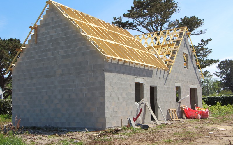 materiaux de construction une reprise en dents de scie