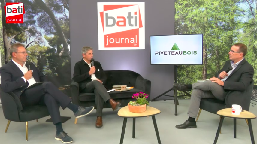 La parole à PiveteauBois –  Bati Journal TV sur Batimat 2022