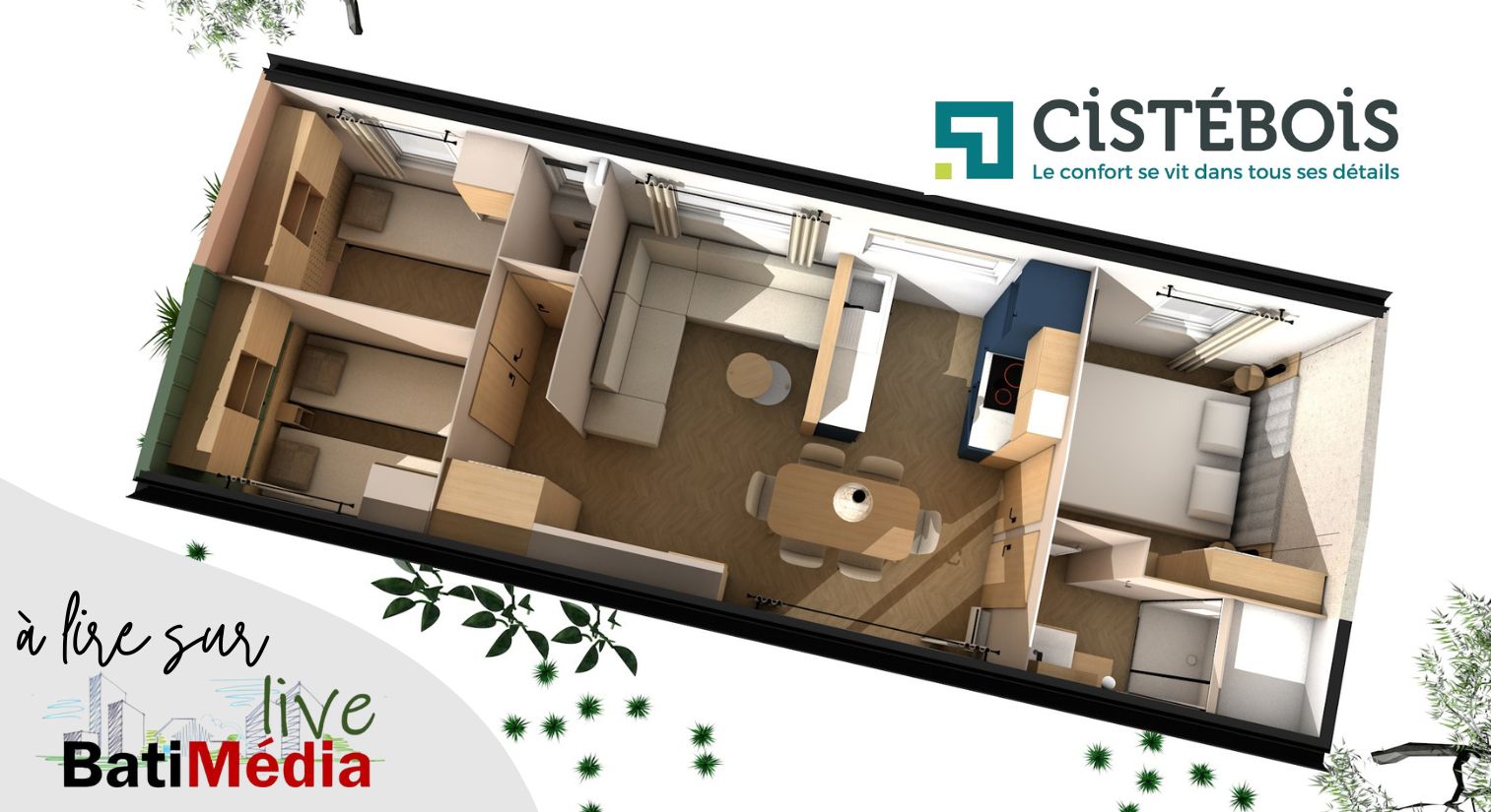 CISTEBOIS lance pavillon, une gamme inédite pour les RML et HLL, conforme à la RE2020 : une innovation sur le marché