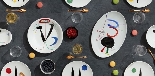 Bernardaud : Service de table Joan Miró