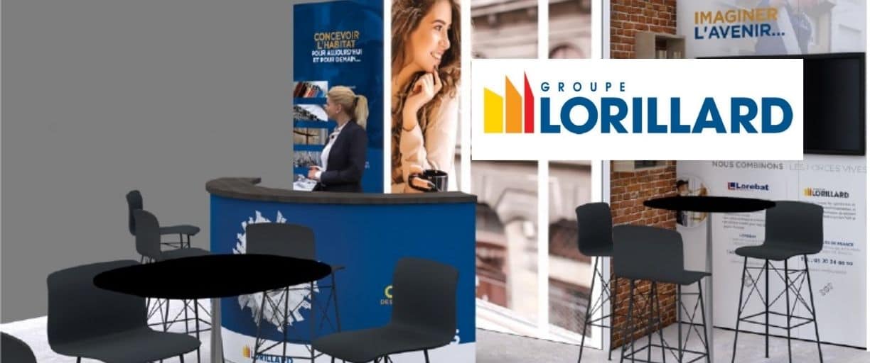 Du 30 Mars au 1er Avril 2022 , LORILLARD ENTREPRISE et LOREBAT représenteront le groupe LORILLARD sur le salon NORDBAT de Lille