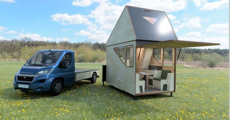 Haaks Opperland Campervan : une cabine de tiny house transportable