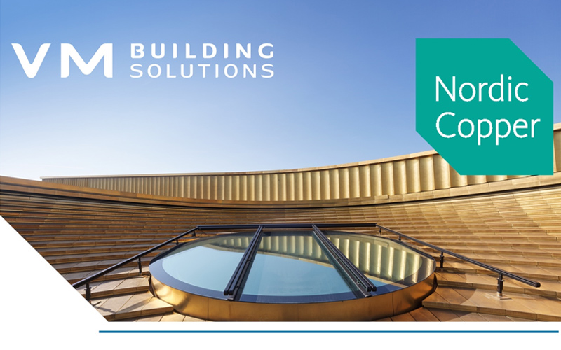 vm building solutions propose en exclusivit l offre cuivre nordic copper