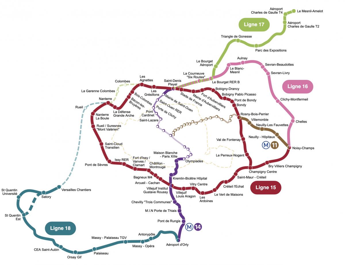 Le retard de deux ans du métro du Grand Paris pour les JO-2024 se confirme