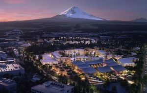 Au pied du mont Fuji, la "ville tissée" de Toyota