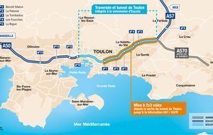 Toulon : le groupe NGE sur l’A57