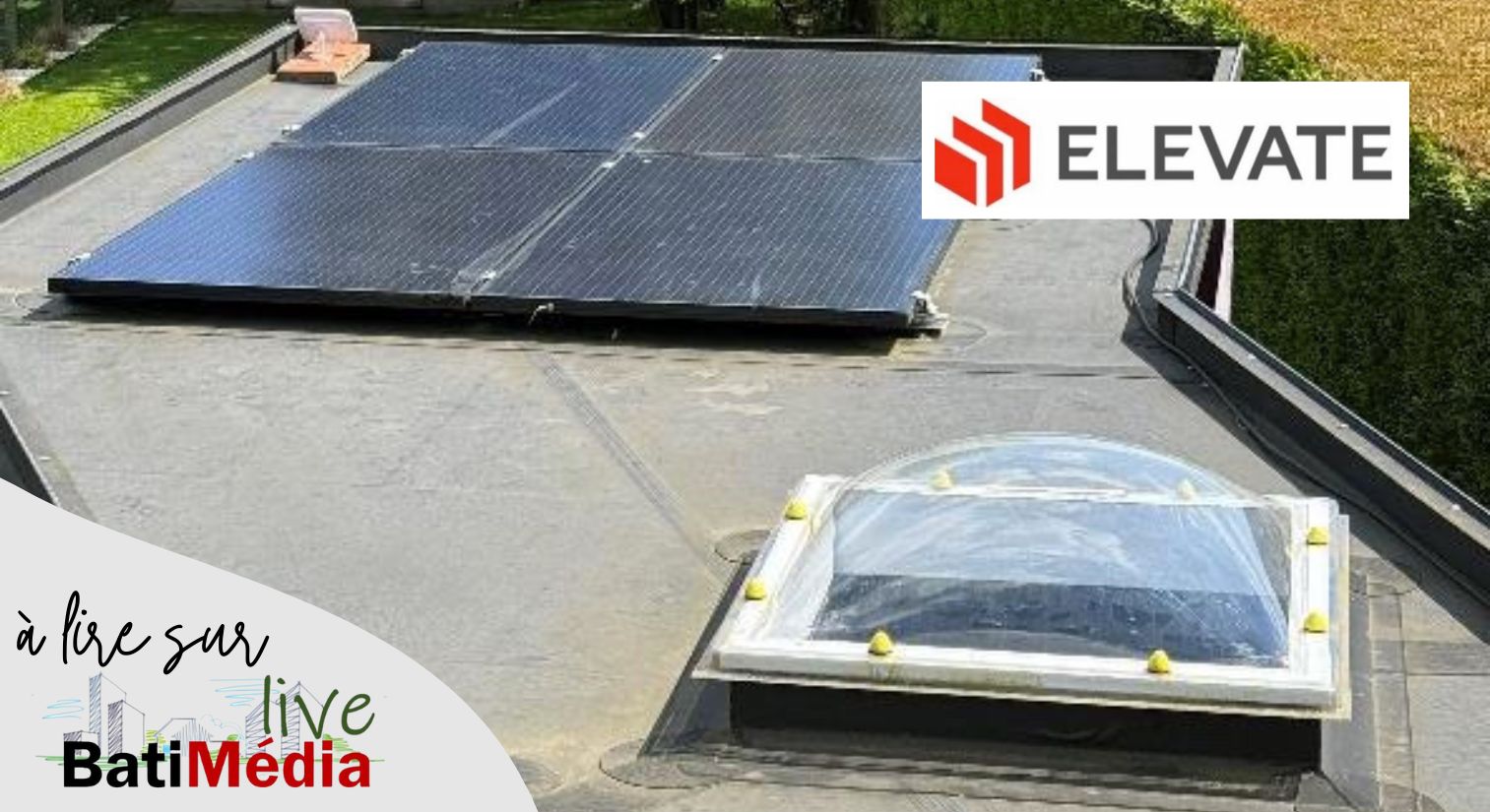 Kit ROOF SOLAR EPDM sur membrane RUBBERCOVER™ EPDM : Équiper les toitures terrasses résidentielles d’une solution énergétique durable et rentable