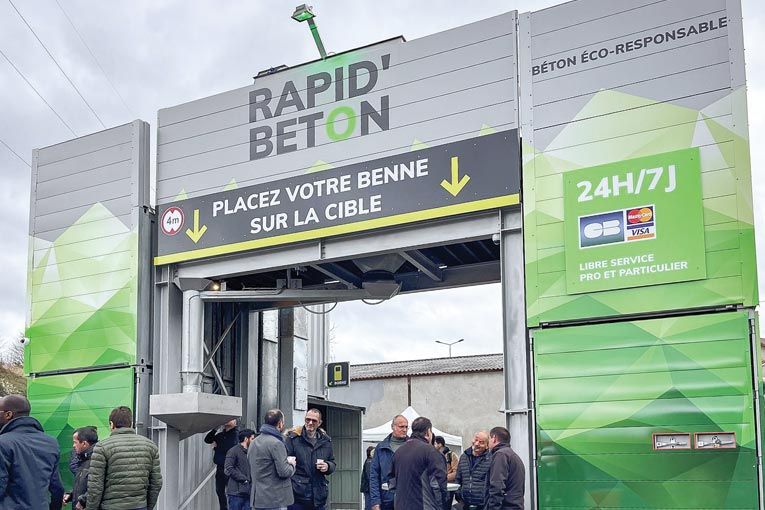 Loire : Rapid’Béton inaugure sa première centrale en libre-service