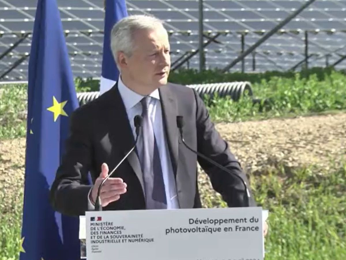 Renouvelables : la France plaide pour une industrie photovoltaïque européenne