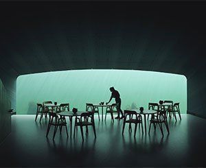 Le premier restaurant sous-marin d'Europe ouvre en Norvège pour dîner sous l'eau mais au sec