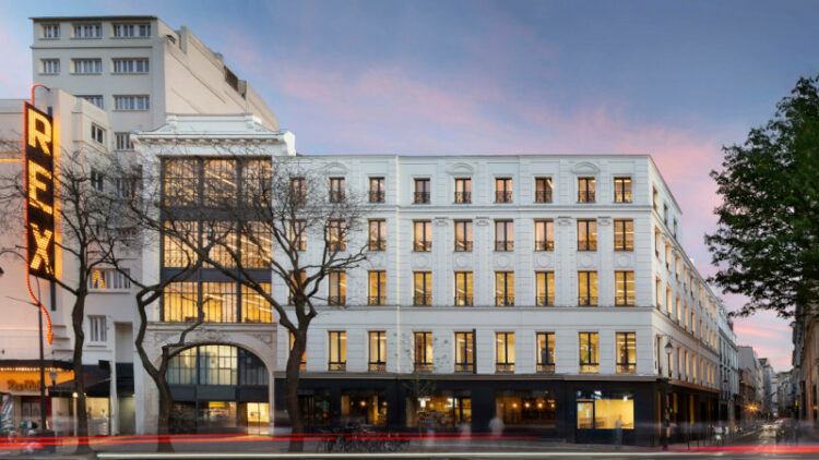 À Paris, un bâtiment mixte revisité par Studio Vincent Eschalier