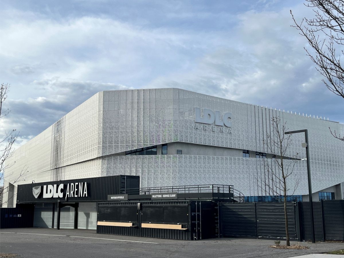 LDLC Arena, une nouvelle enceinte pour faire vibrer les Lyonnais