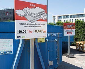 POINT.P &amp; SUEZ s'associent pour déployer batireprise, le service de reprise des déchets de chantier