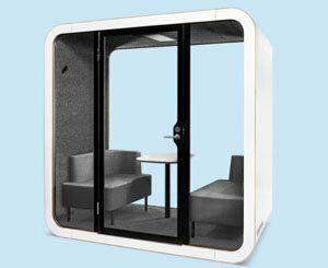 Framery installe sa cabine acoustique « Q » dans le premier espace de coworking intégrant une micro-crèche en France