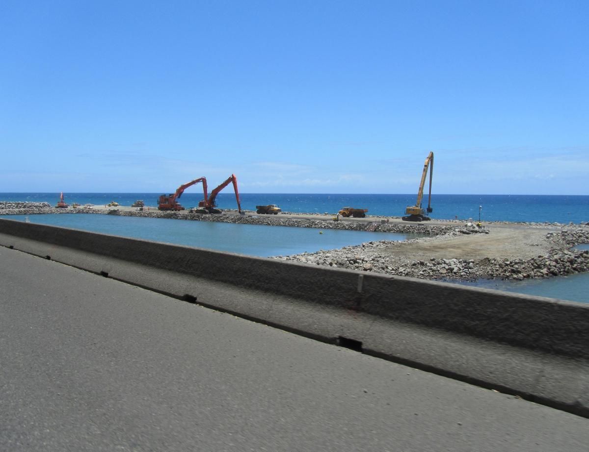 "Pas d'arrêt du chantier de la Nouvelle Route du Littoral" assure la Région Réunion