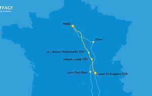 Eiffage, Saferail et Systra assureront la nouvelle signalisation de la LGV Paris-Lyon