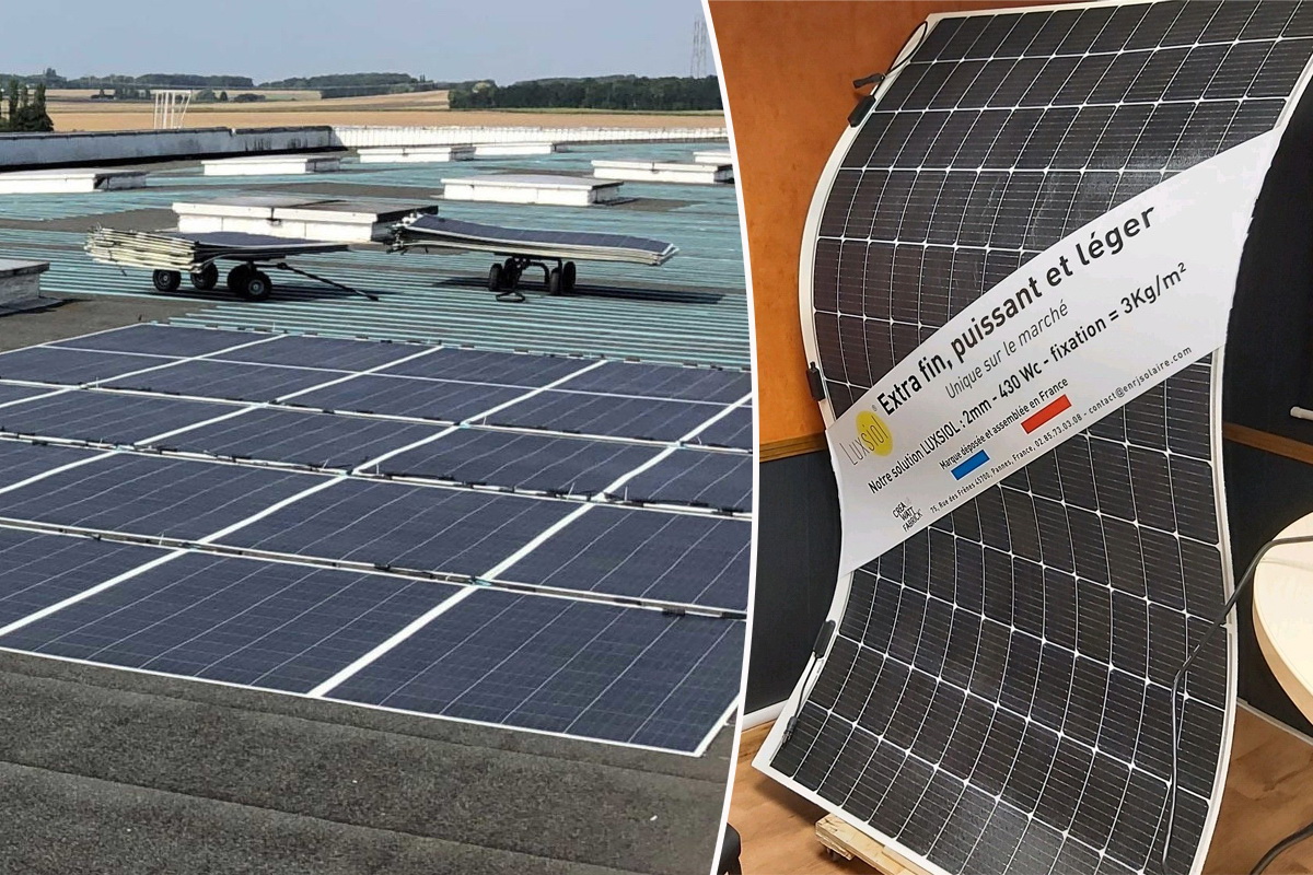 Luxsiol, les modules photovoltaïques souples fabriqués en France par CréaWatt Fabrick’