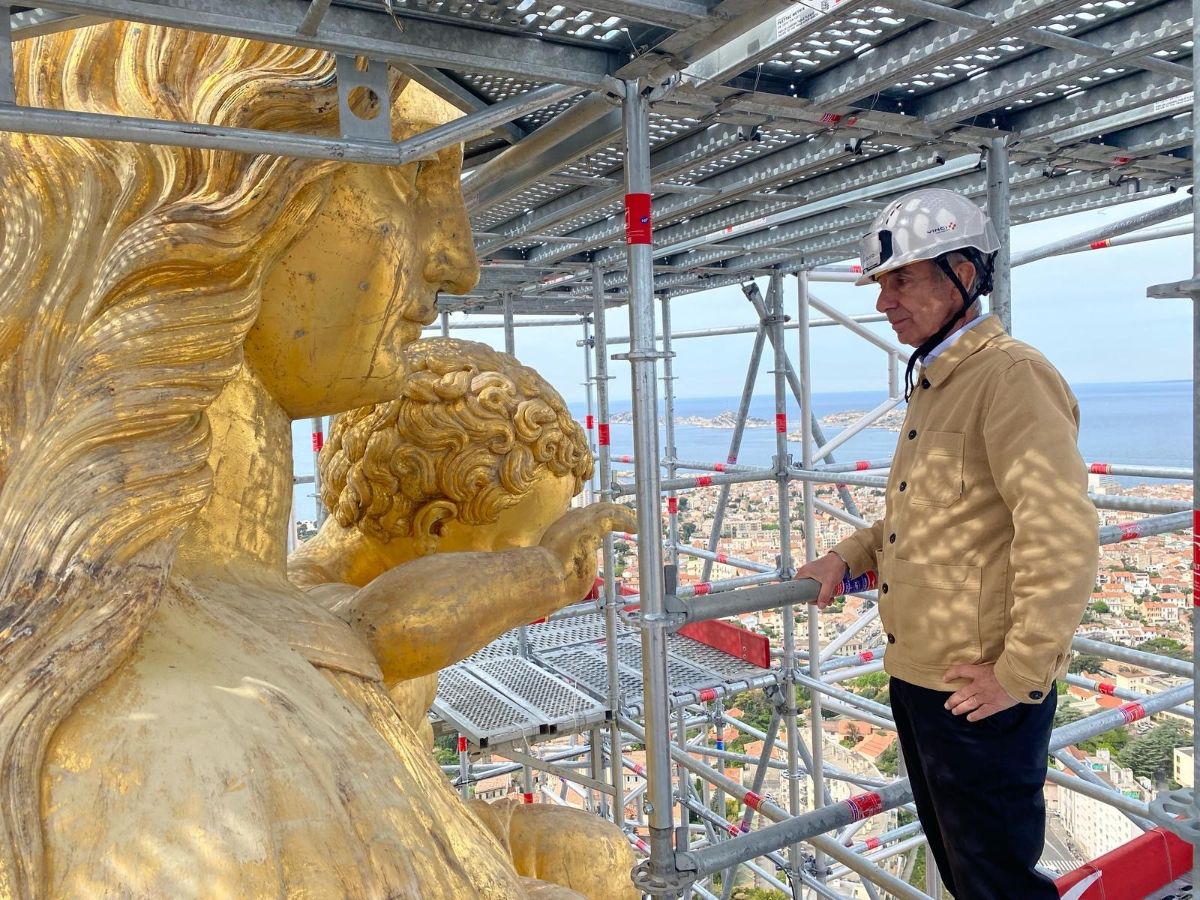 À Marseille, Notre-Dame de la Garde se refait une beauté