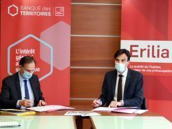 Erilia s'engage à construire 3.700 logements sociaux grâce à de nouveaux prêts