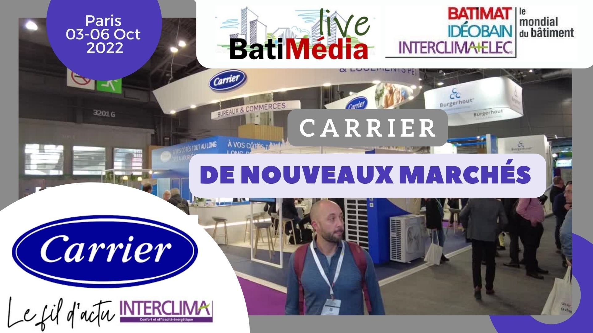 Carrier est au Mondial du Bâtiment