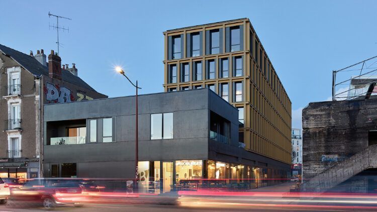 Entre un blockhaus et la Loire, 27 logements à Nantes signés Maxime Schmitt