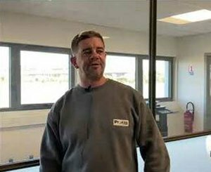 Nicolas Nayl, poudreur chez Profils Systèmes