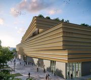 Paris 2024: le projet (non retenu) de Groupe 6 et Vincent Lavergne pour l'Arena Porte de la Chapelle