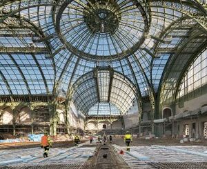 Les équipes d'Eqiom contribuent à la restauration du Grand Palais à Paris
