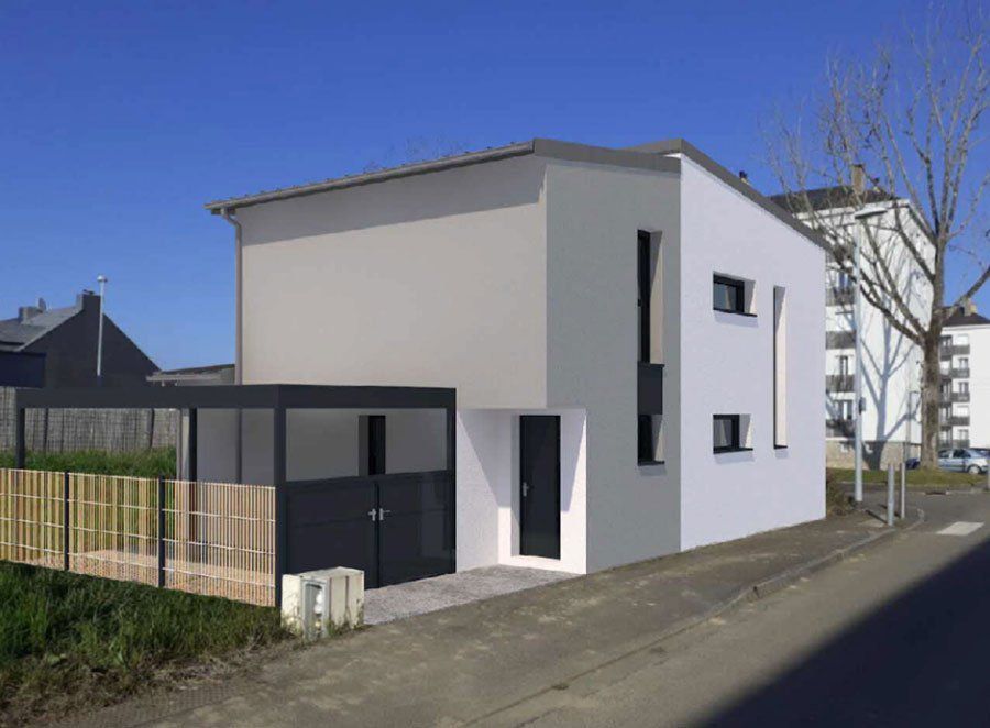 Trois maisons R&amp;D en construction à Saint-Nazaire pour expérimenter la maison du futur