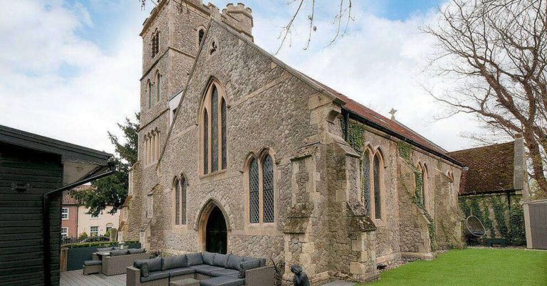 Superbe rénovation d’une église dans le comté de Kent en Angleterre